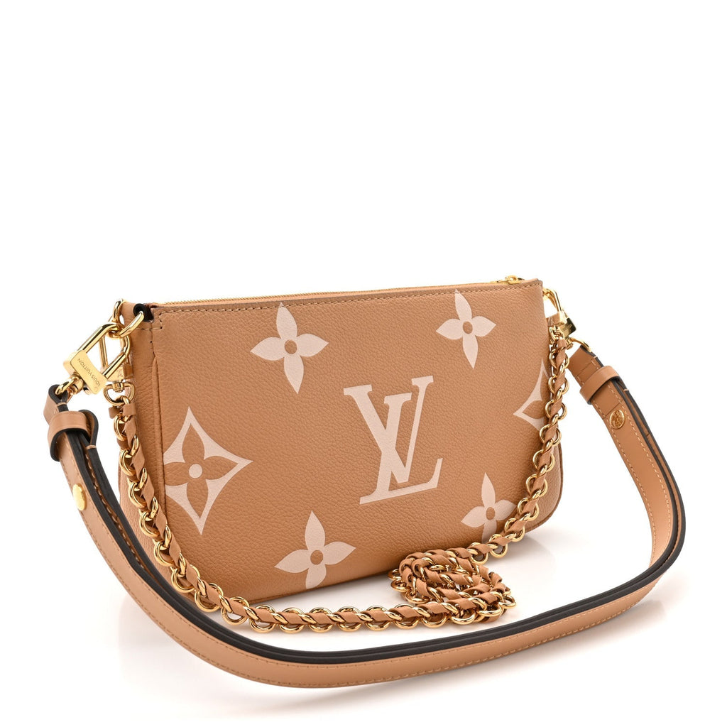 Empreinte Monogram Giant Multi Pochette Accessories Arizona Creme
