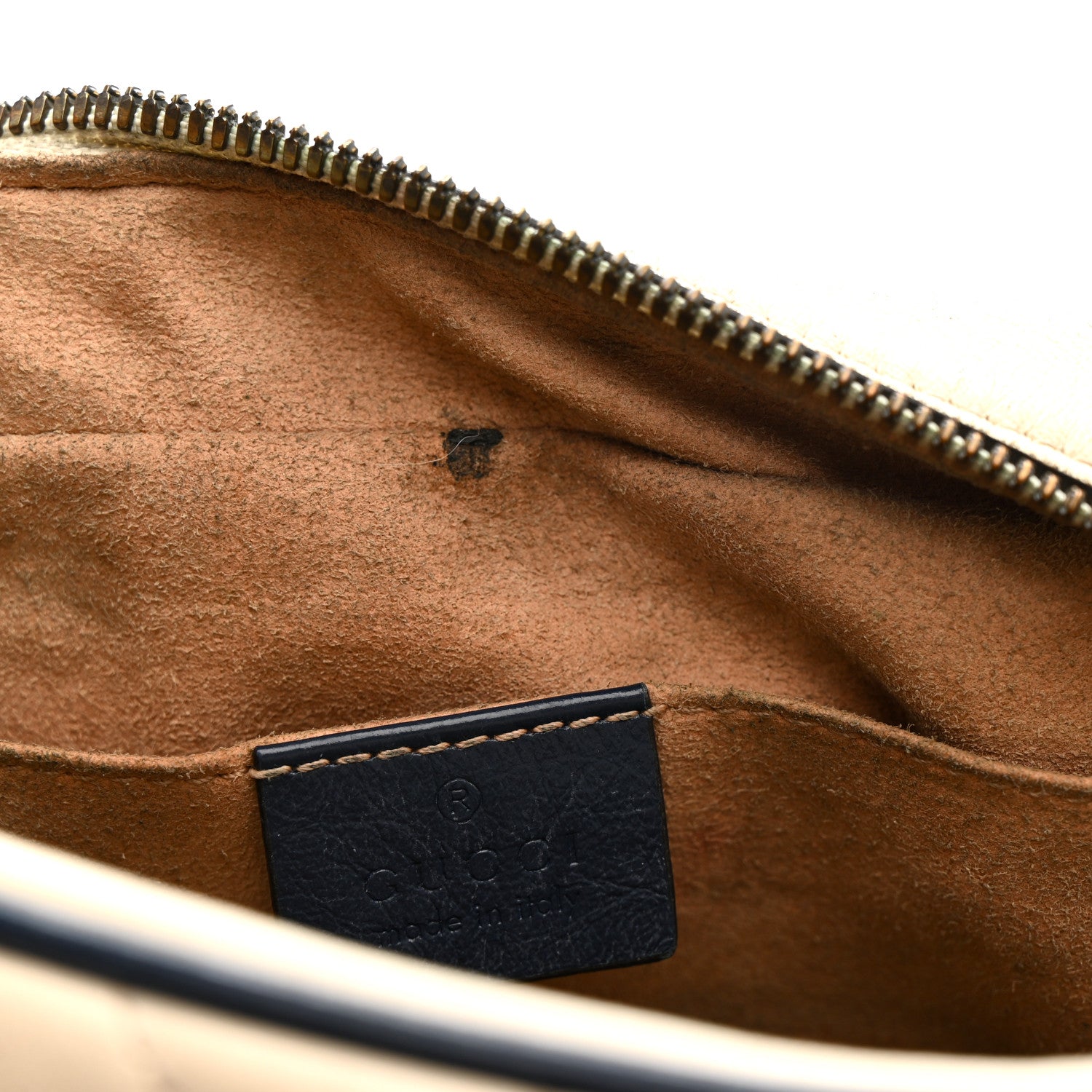 Vintage Effect Calfskin Matelasse Diagonal Small Torchon GG Marmont Chain Shoulder Bag Mystic White Blue Agata