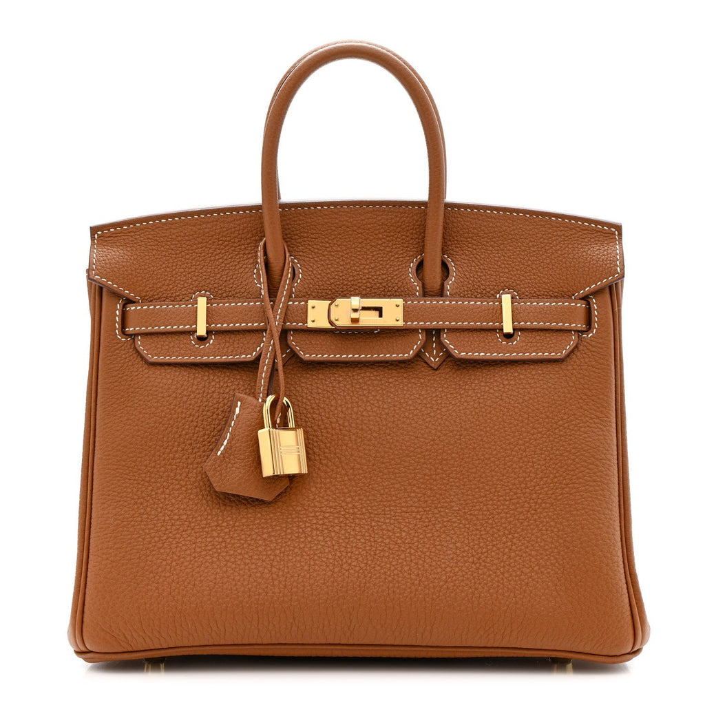 Togo Birkin 25 Gold