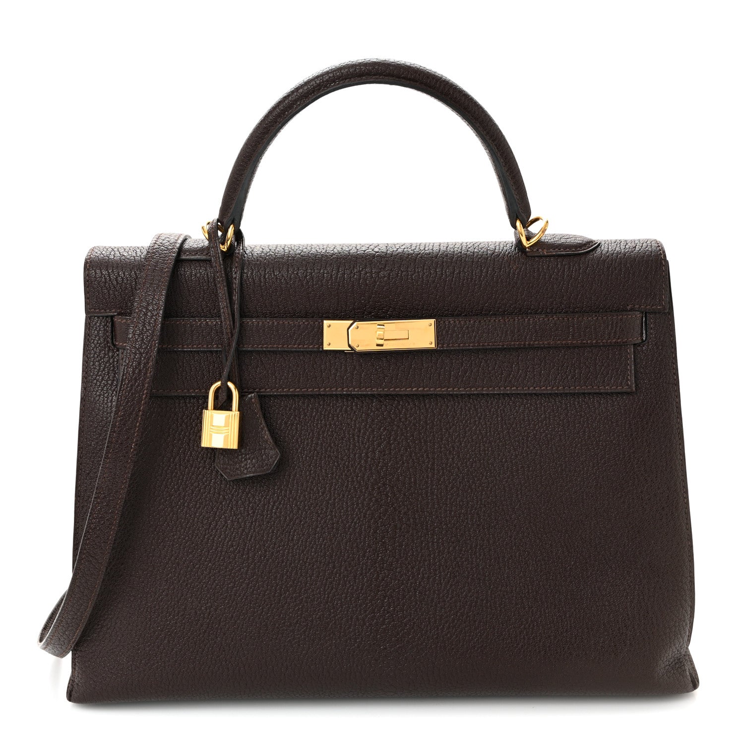 Chevre de Coromandel Kelly Sellier 35 Chocolate