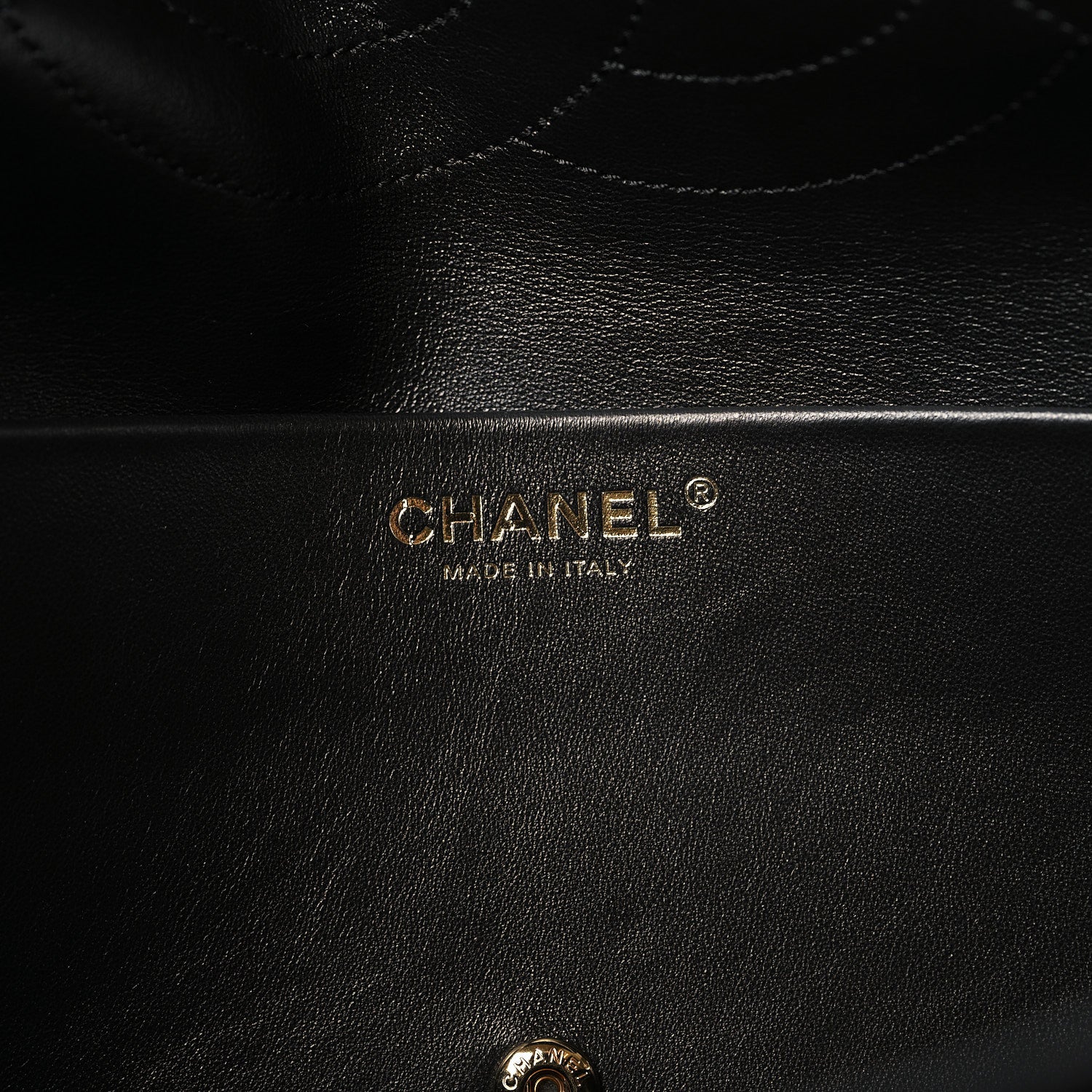 Suede Calfskin Small Souplissimo Maxi Flap Black