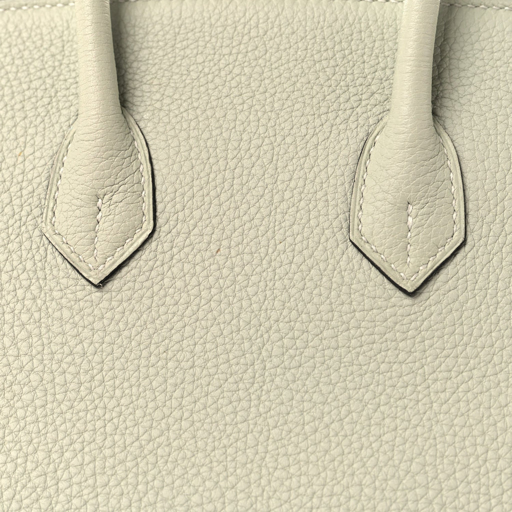 Togo Birkin 25 Gris Neve