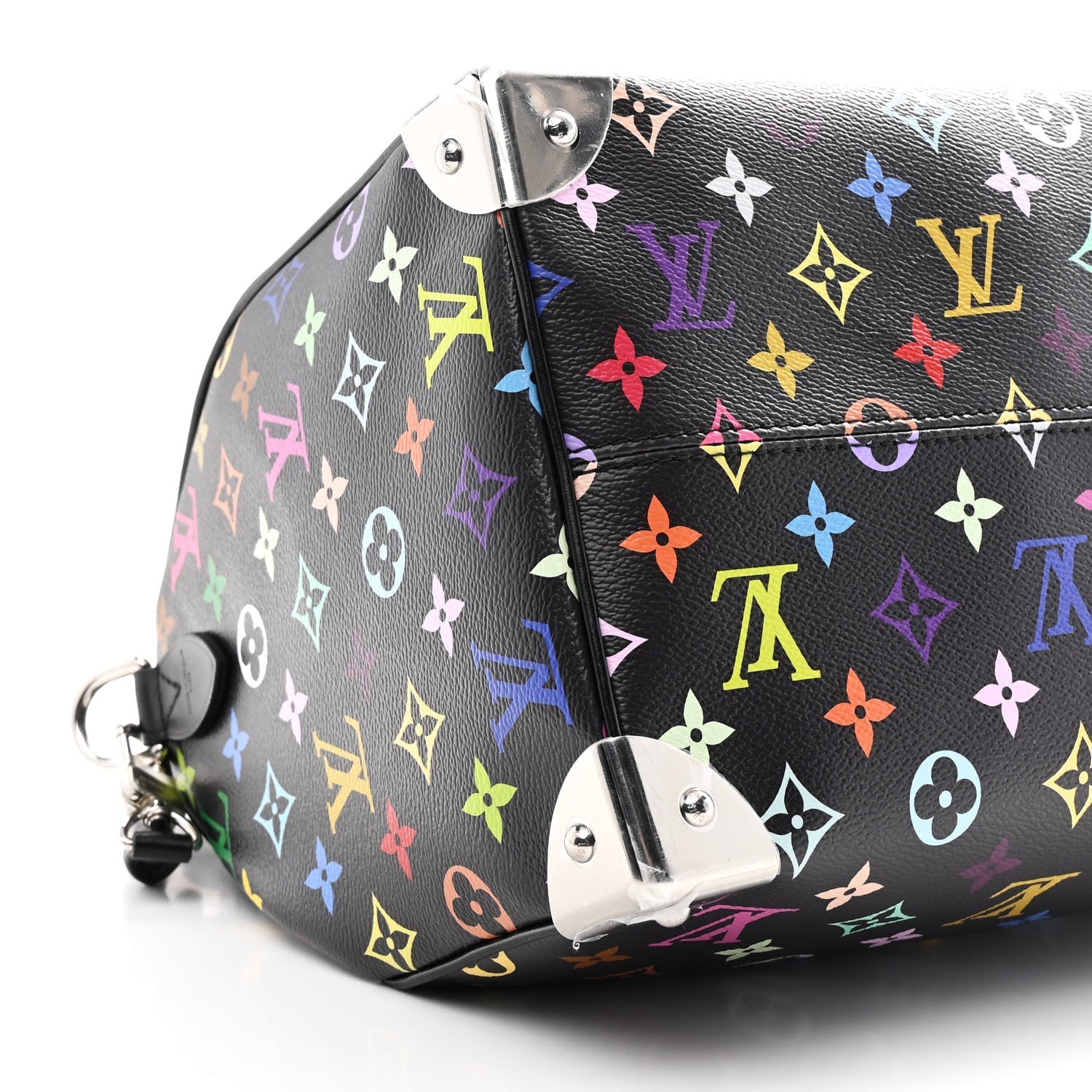 LV X TM Monogram Multicolor Speedy Soft 30 Black