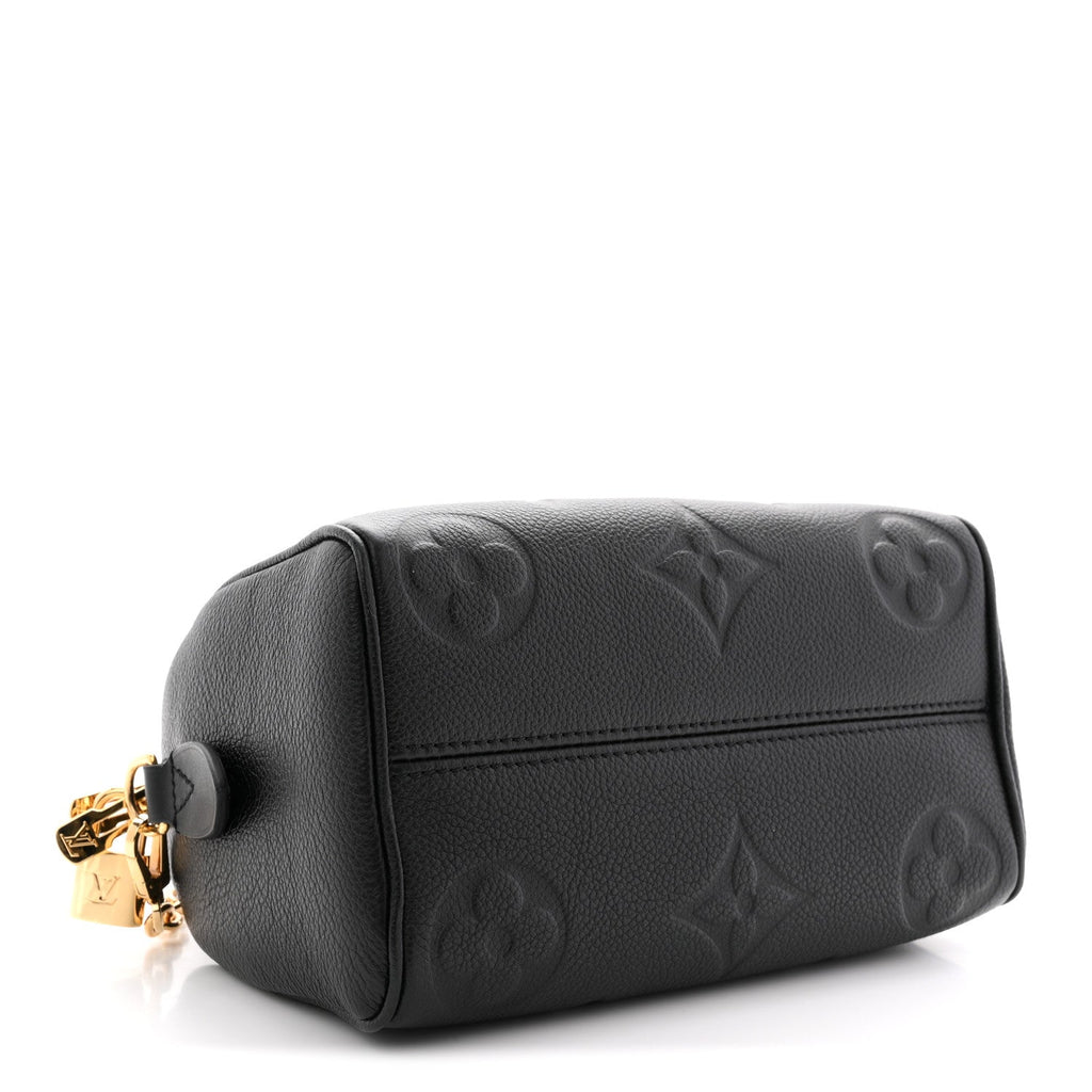 Empreinte Monogram Giant Speedy Bandouliere 20 Black