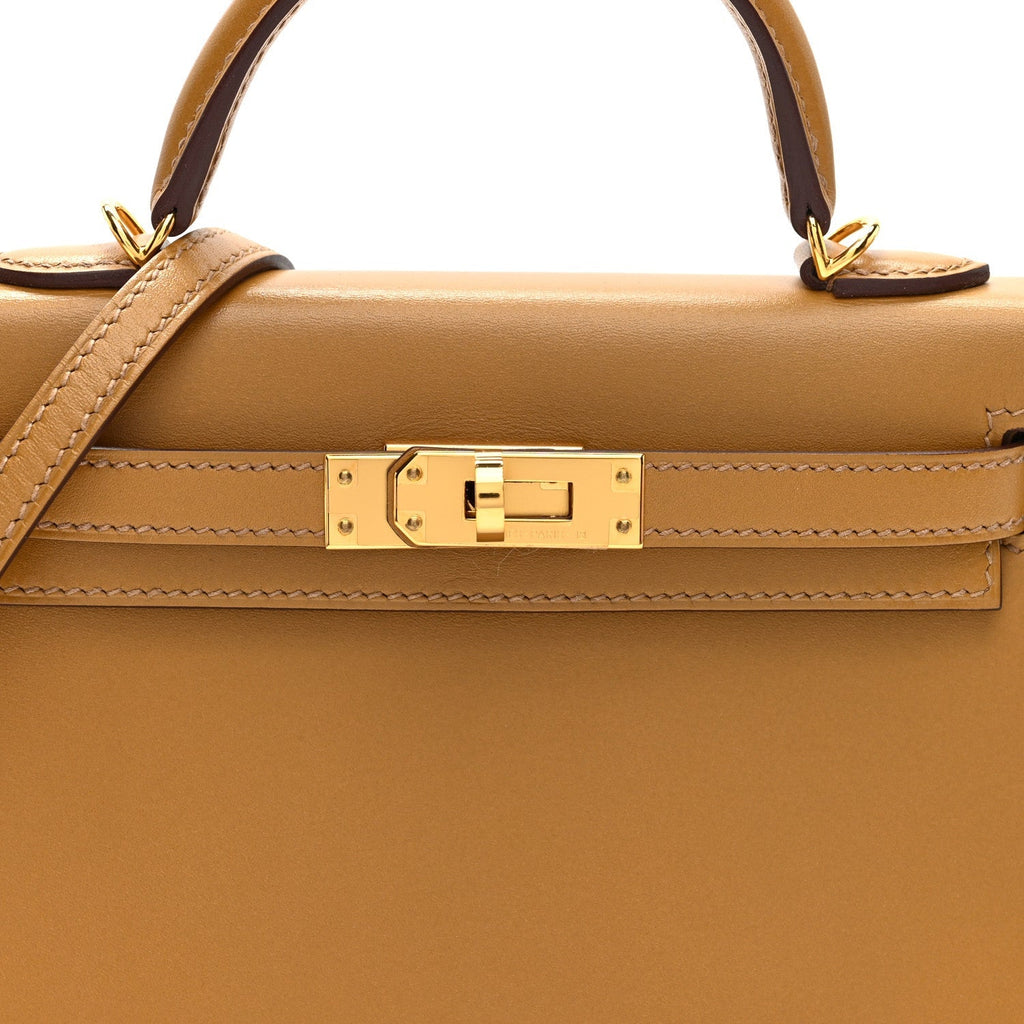 Tadelakt Mini Kelly Sellier 20 Biscuit