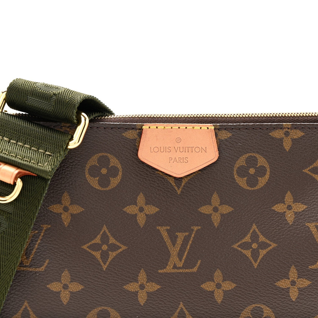 Monogram Multi Pochette Accessories Large Pochette Kaki