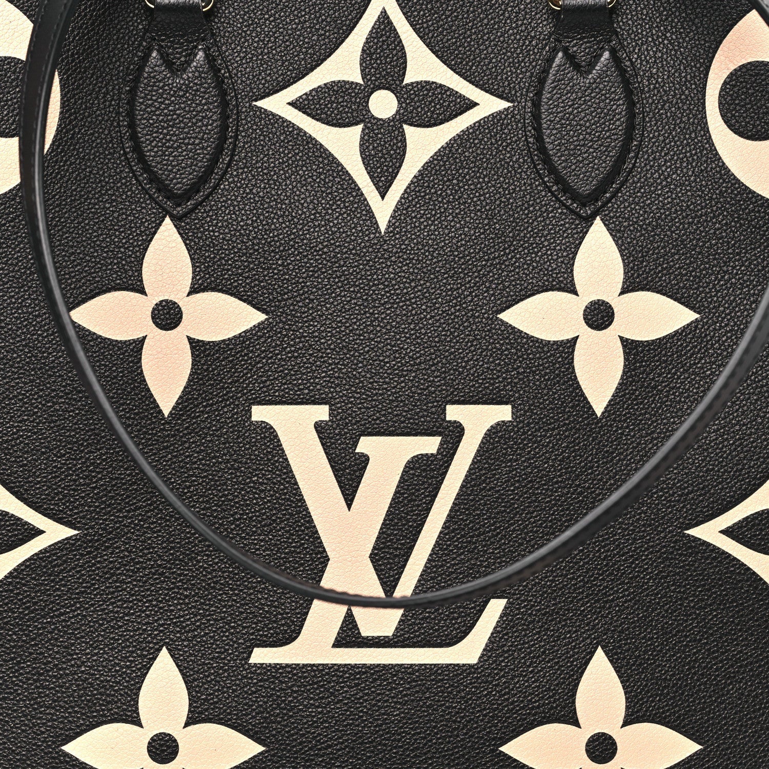 Empreinte Monogram Giant Onthego GM Black Beige
