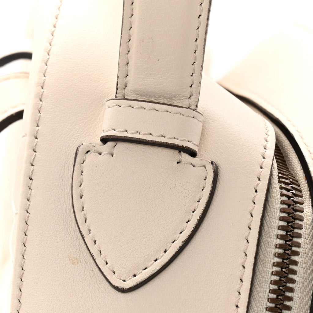 Calfskin Matelasse GG Marmont Dome Backpack White