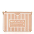 Calfskin Neverfull Inside Out MM Pochette Dune Hazelnut