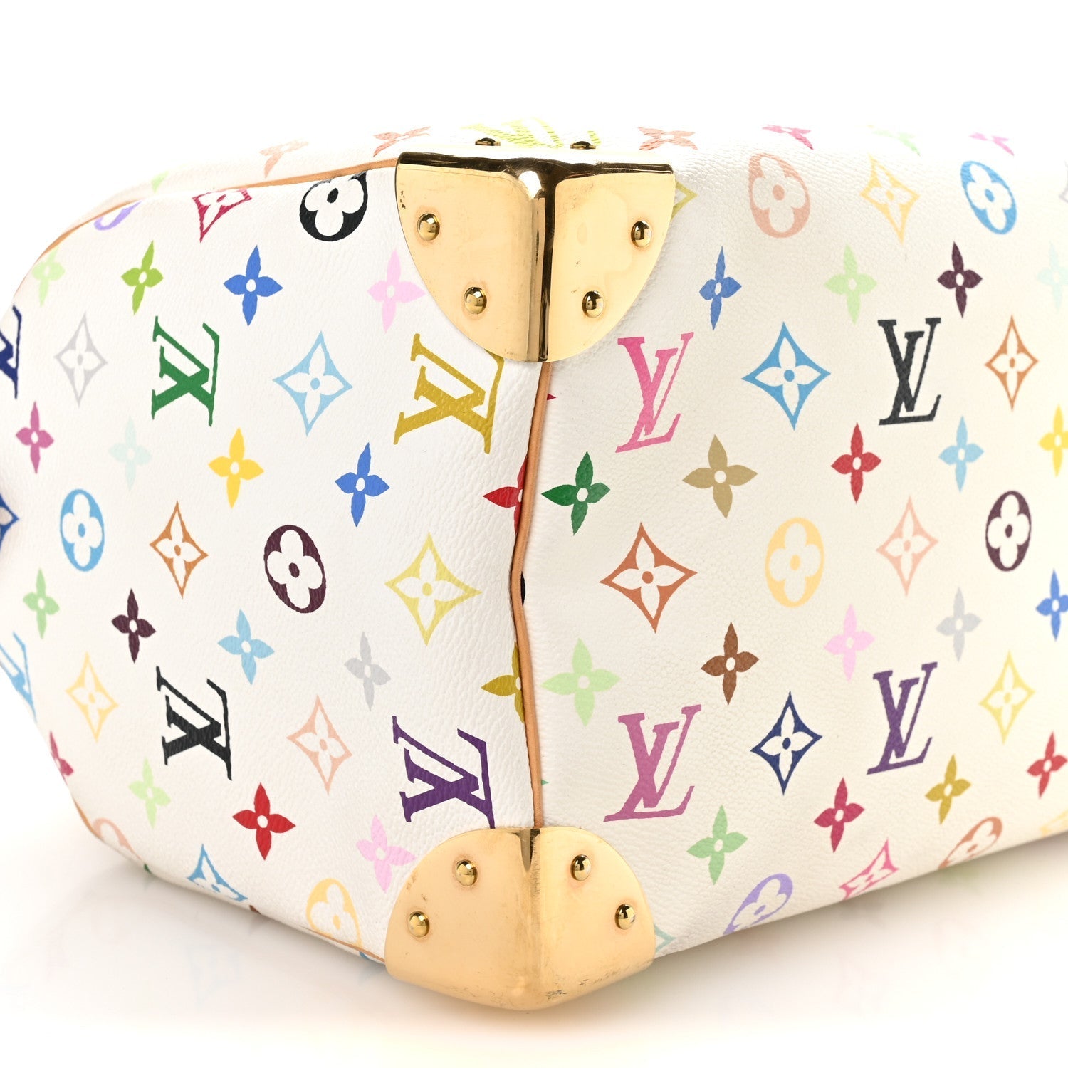Monogram Multicolor Speedy 30 White