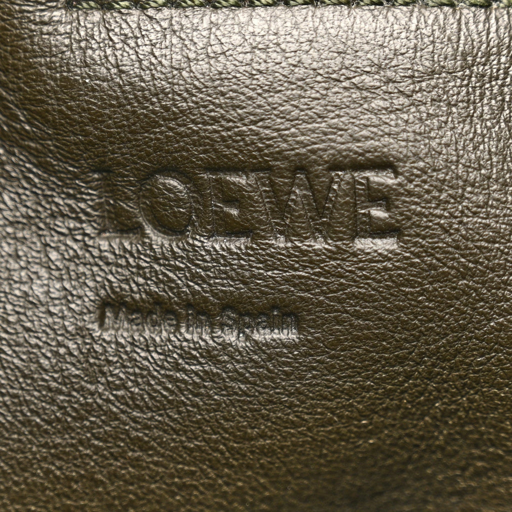 Suede Flamenco Satchel Bottle Green