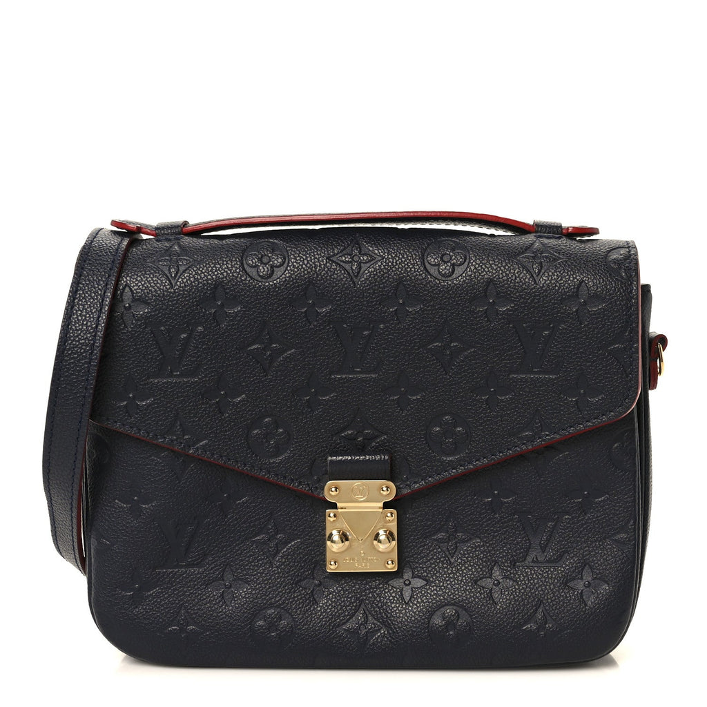 Empreinte Pochette Metis Marine Rouge