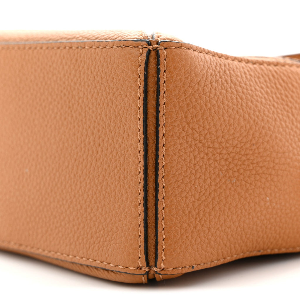 Grained Calfskin Mini Puzzle Bag Tan