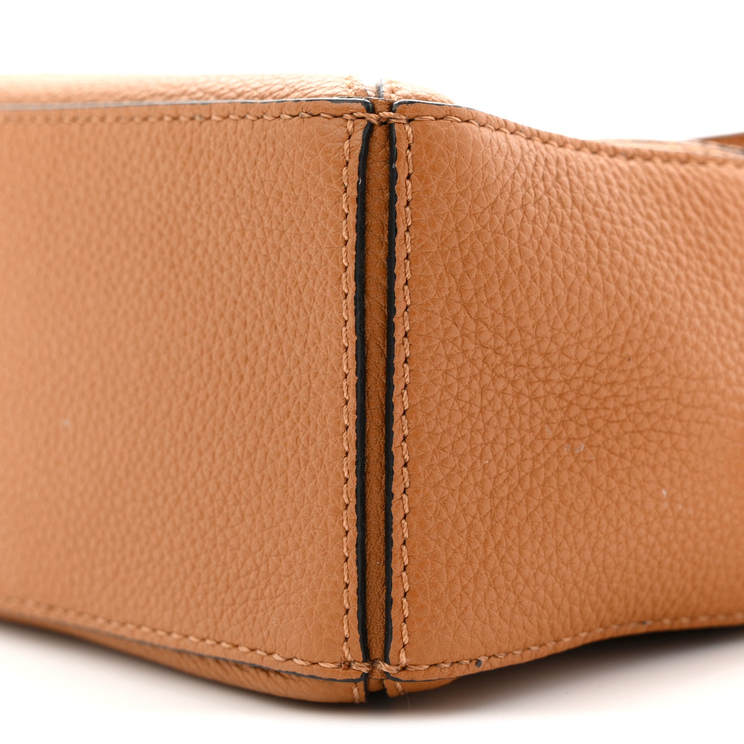 Grained Calfskin Mini Puzzle Bag Tan