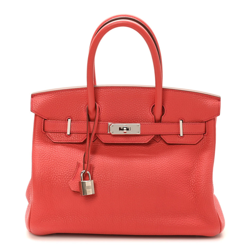 Taurillon Clemence Birkin 30 Geranium