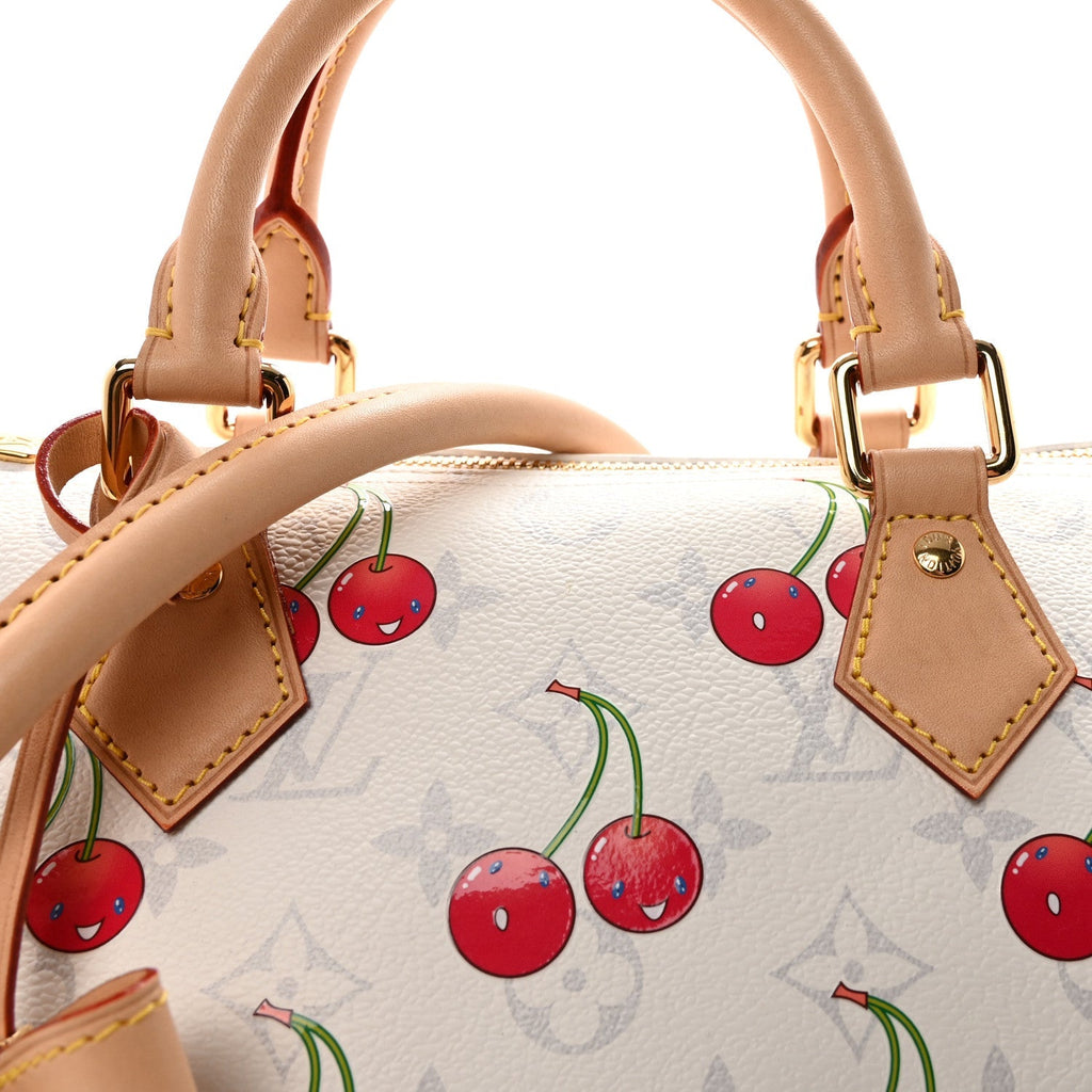 LV X TM Monogram Cerises Speedy Soft Bandouliere 30