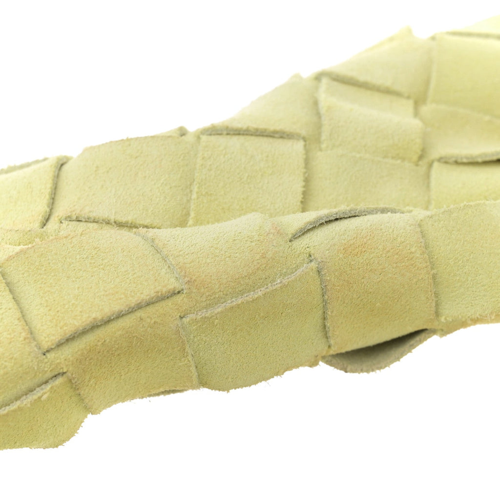 Suede Calfskin Intrecciato Teen Jodie Hobo Lemon Wash