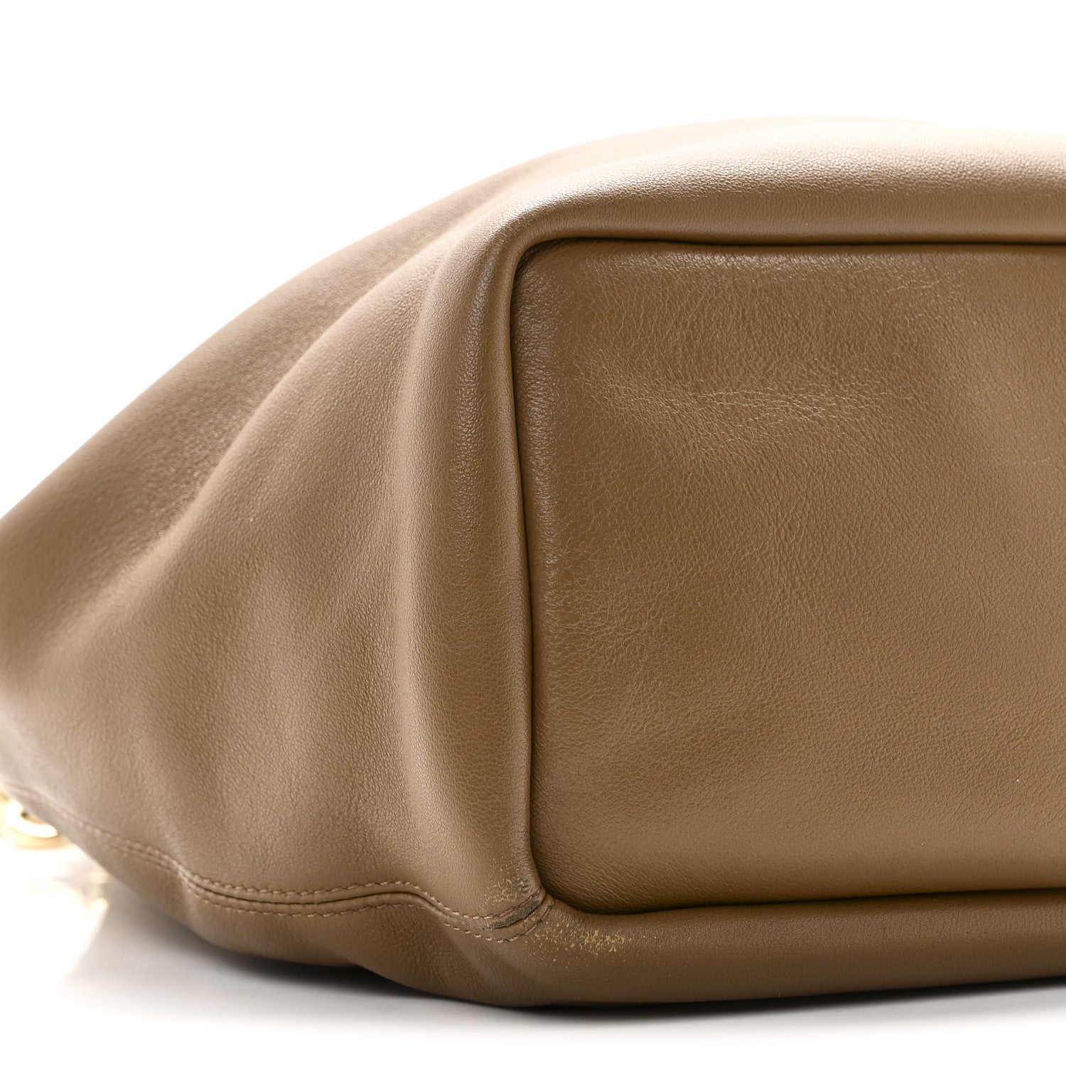Nappa Small Squeeze Bag Oak