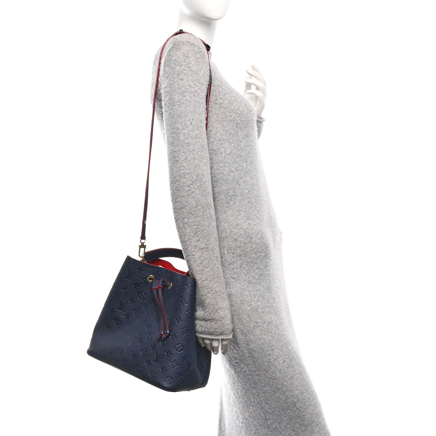 Empreinte Neonoe MM Marine Rouge