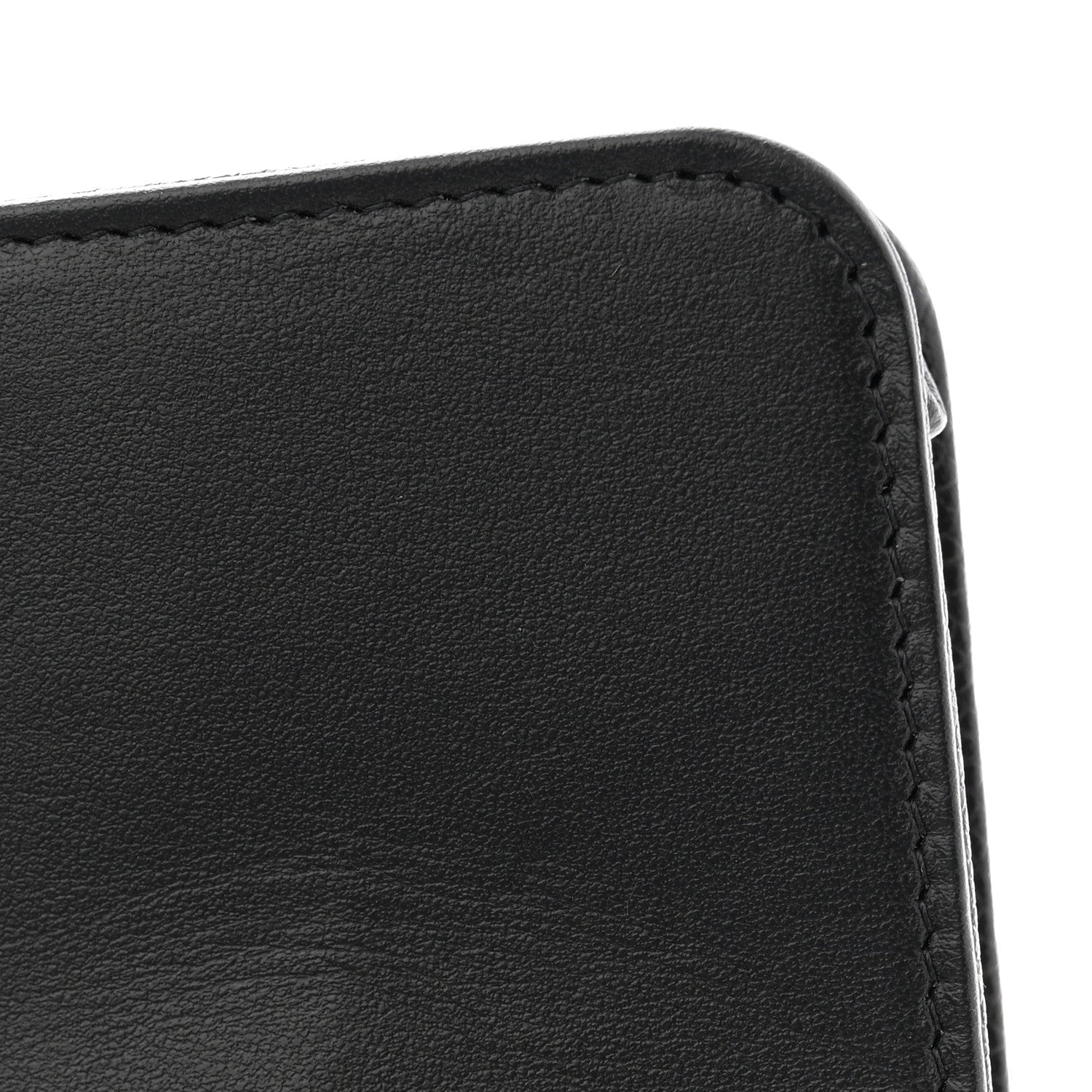 Caviar Camellia Embossed Wallet On Chain WOC Black