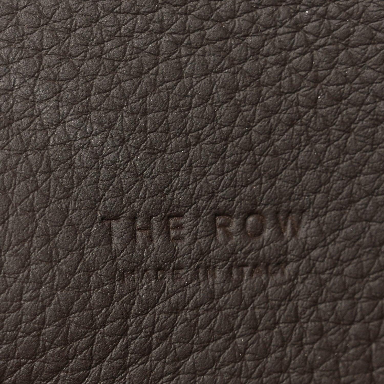 Matte Grained Calfskin Soft Margaux 12 Dark Chocolate