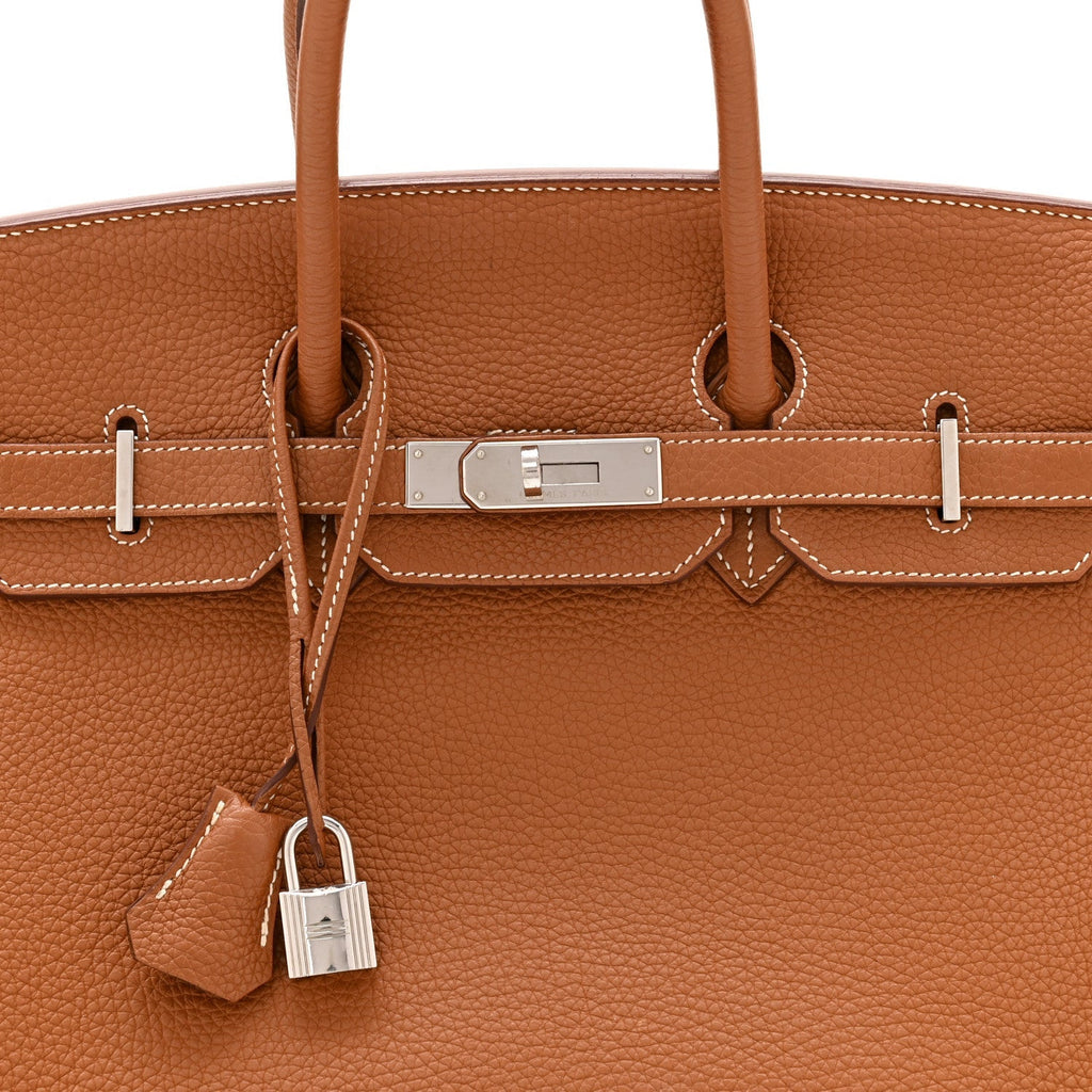 Togo Birkin 35 Gold