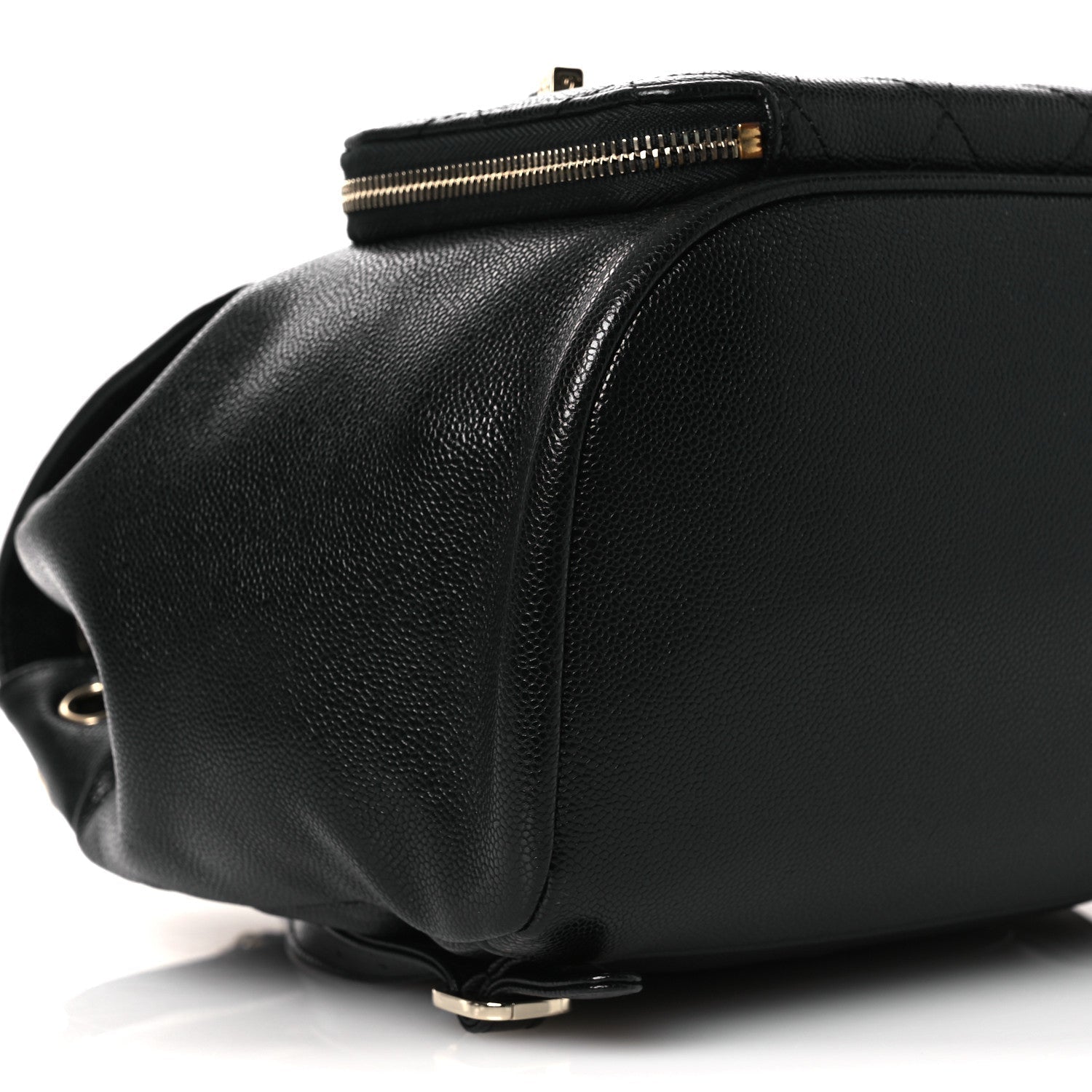 Caviar Quilted Business Affinity Backpack Black