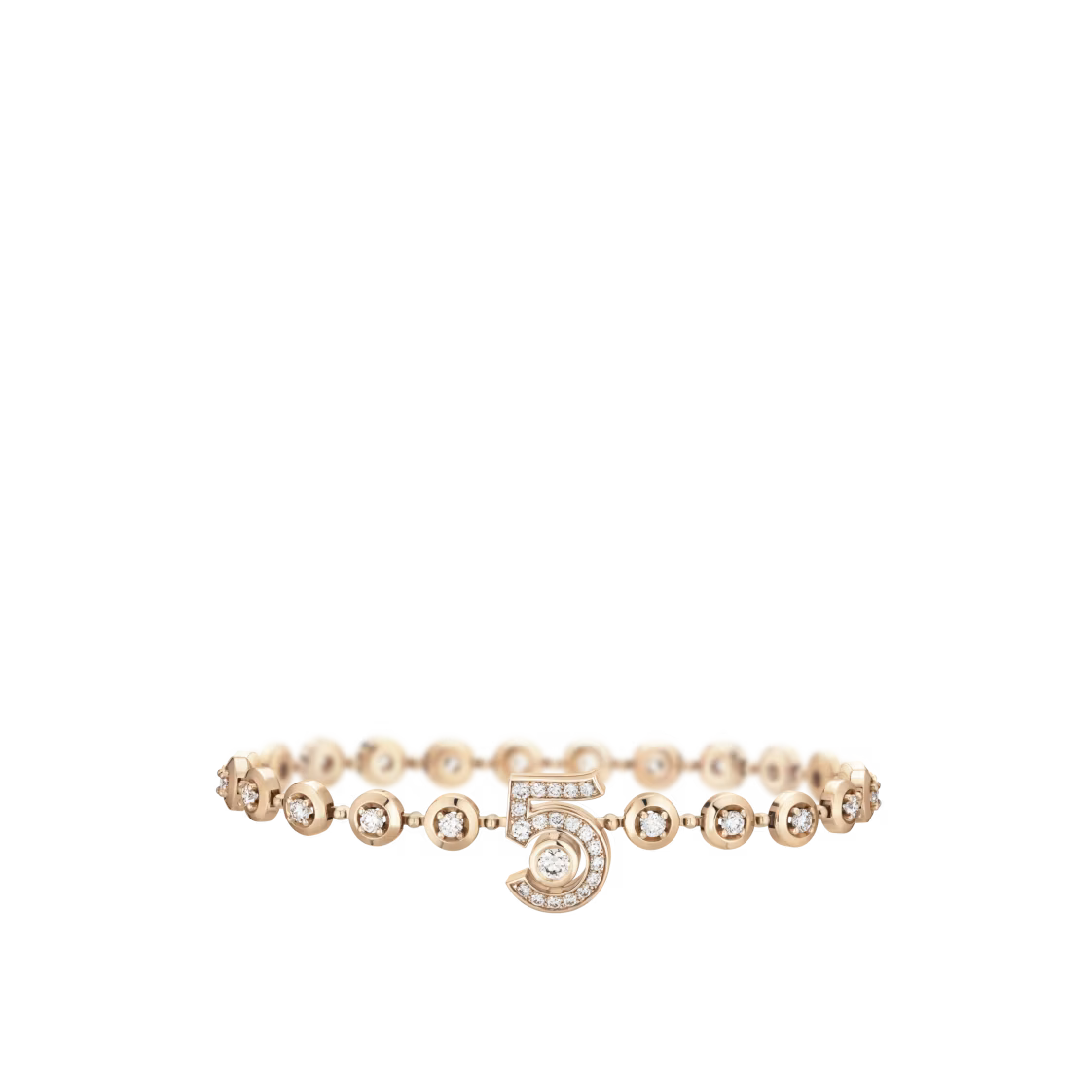 Chanel Eternal N鎺� Diamond Line Bracelet
