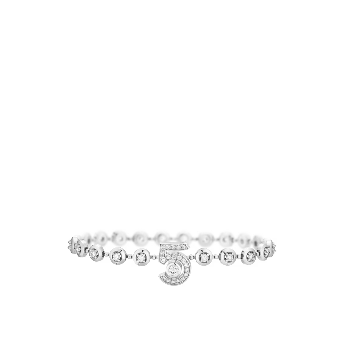 Chanel Eternal N鎺� Diamond Line Bracelet