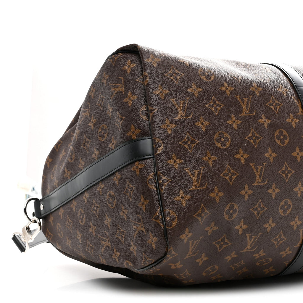 Monogram Macassar Keepall Bandouliere 55