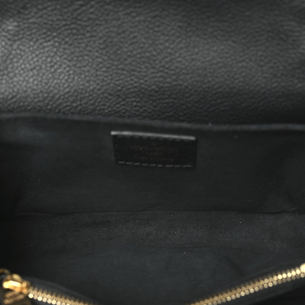 Empreinte Monogram Giant Pochette Metis East West Black Beige