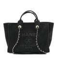 Mixed Fibers Small Deauville Tote Black