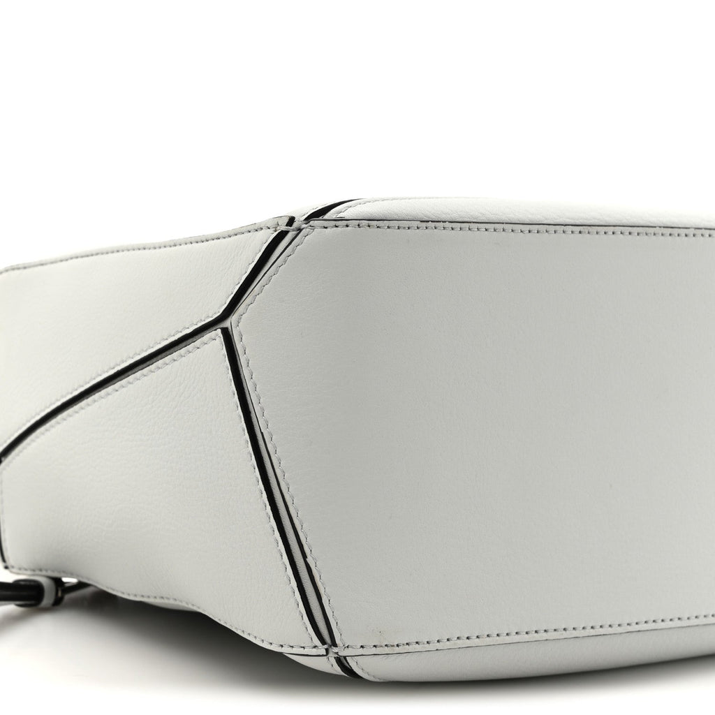Calfskin Small Puzzle Bag Kaolin