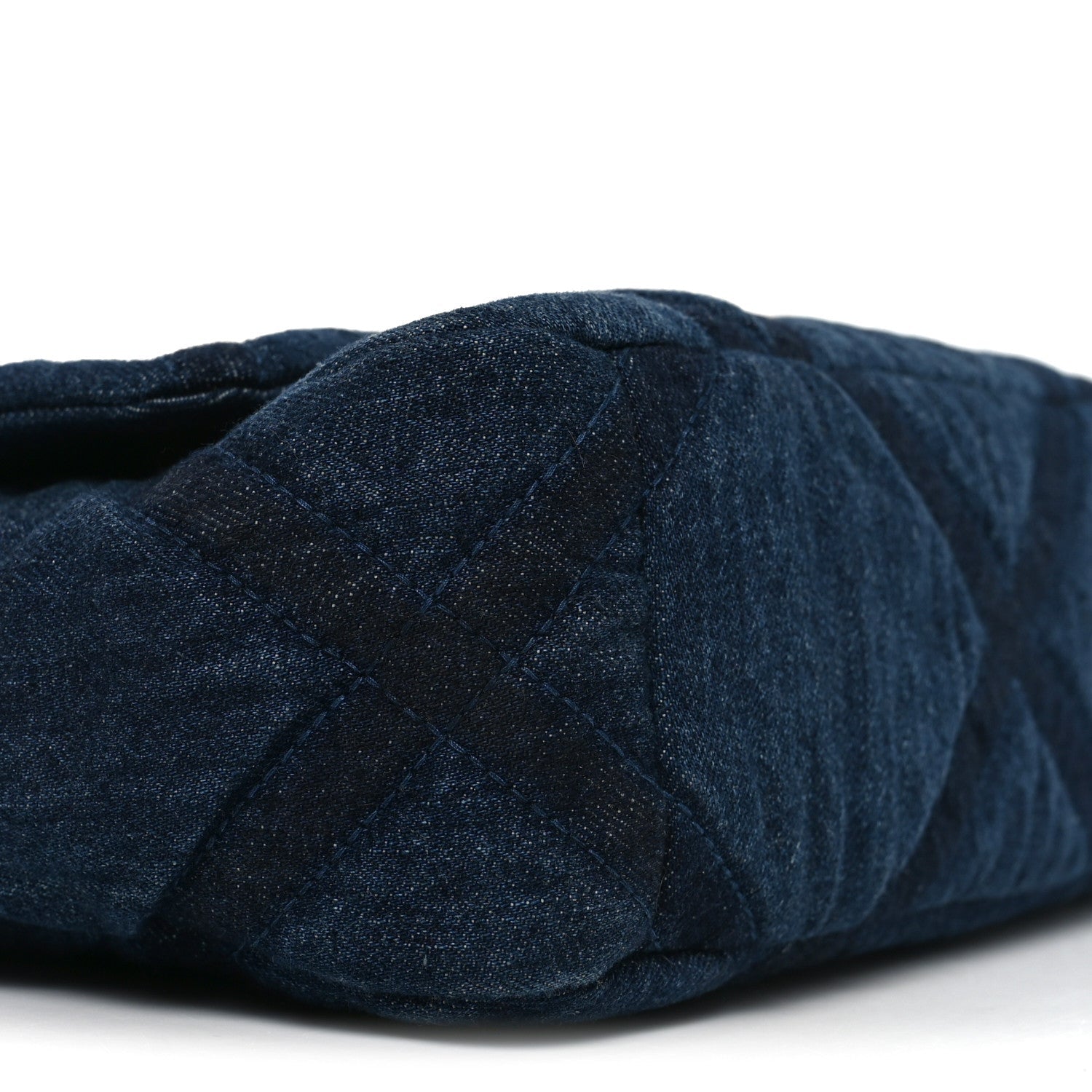 Denim Quilted Medium Chanel 19 Flap Blue