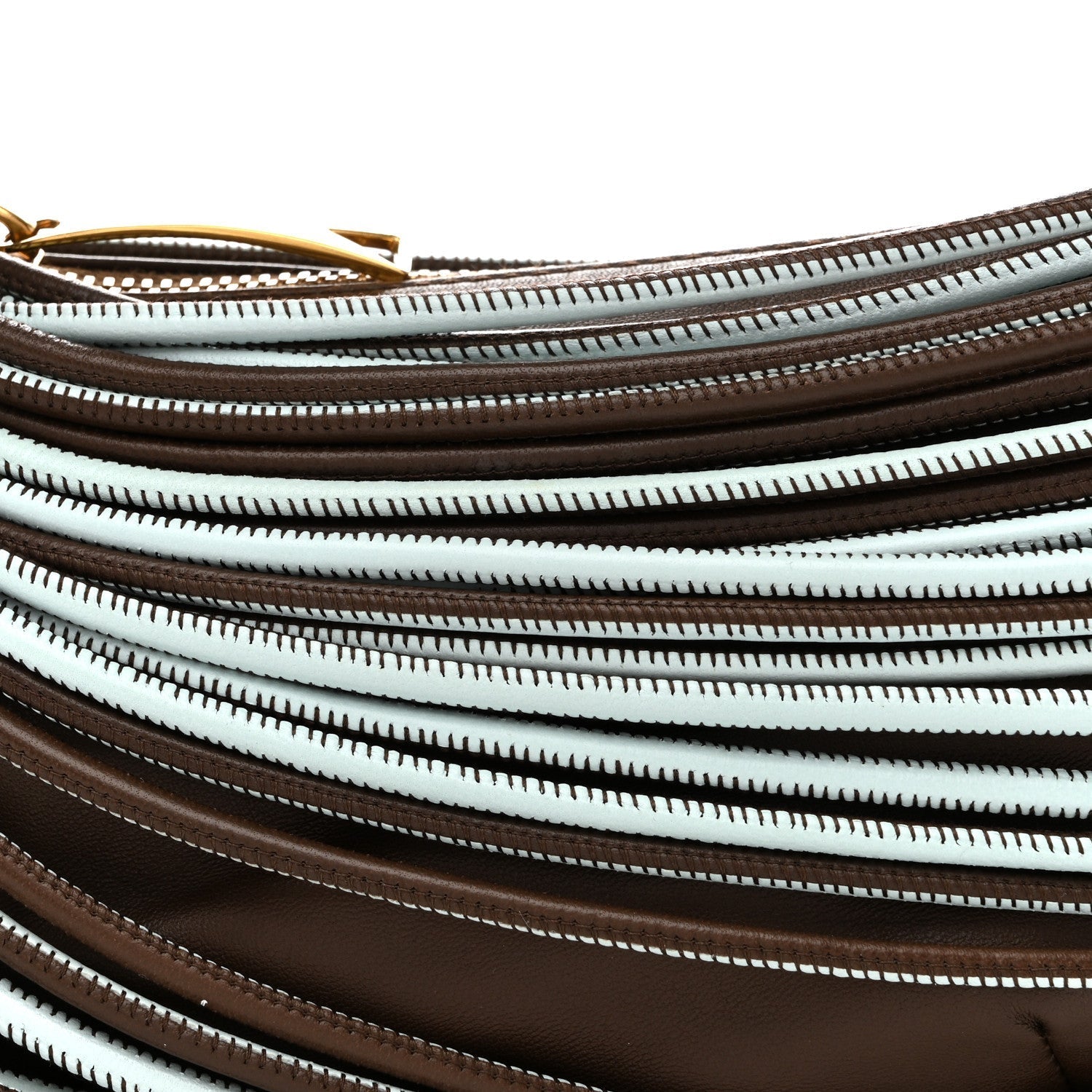 Tubular Lambskin Mini Jodie Pale Blue Fondant