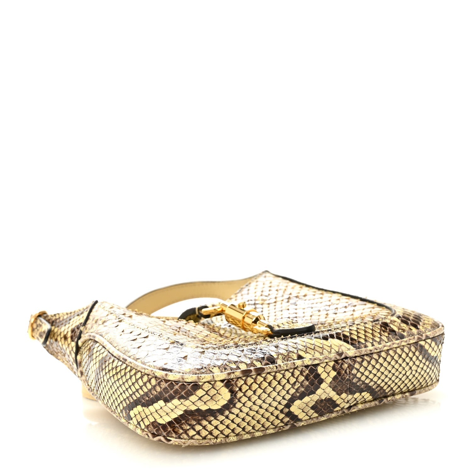 Snakeskin Mini Jackie 1961 Hobo Beige
