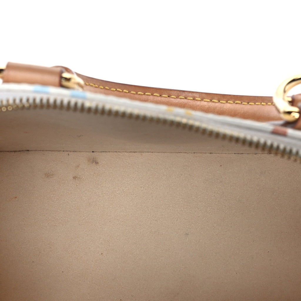 LV x TM Monogram Multicolor Alma BB White