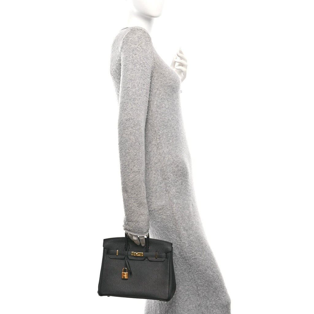 Togo Birkin 25 Black