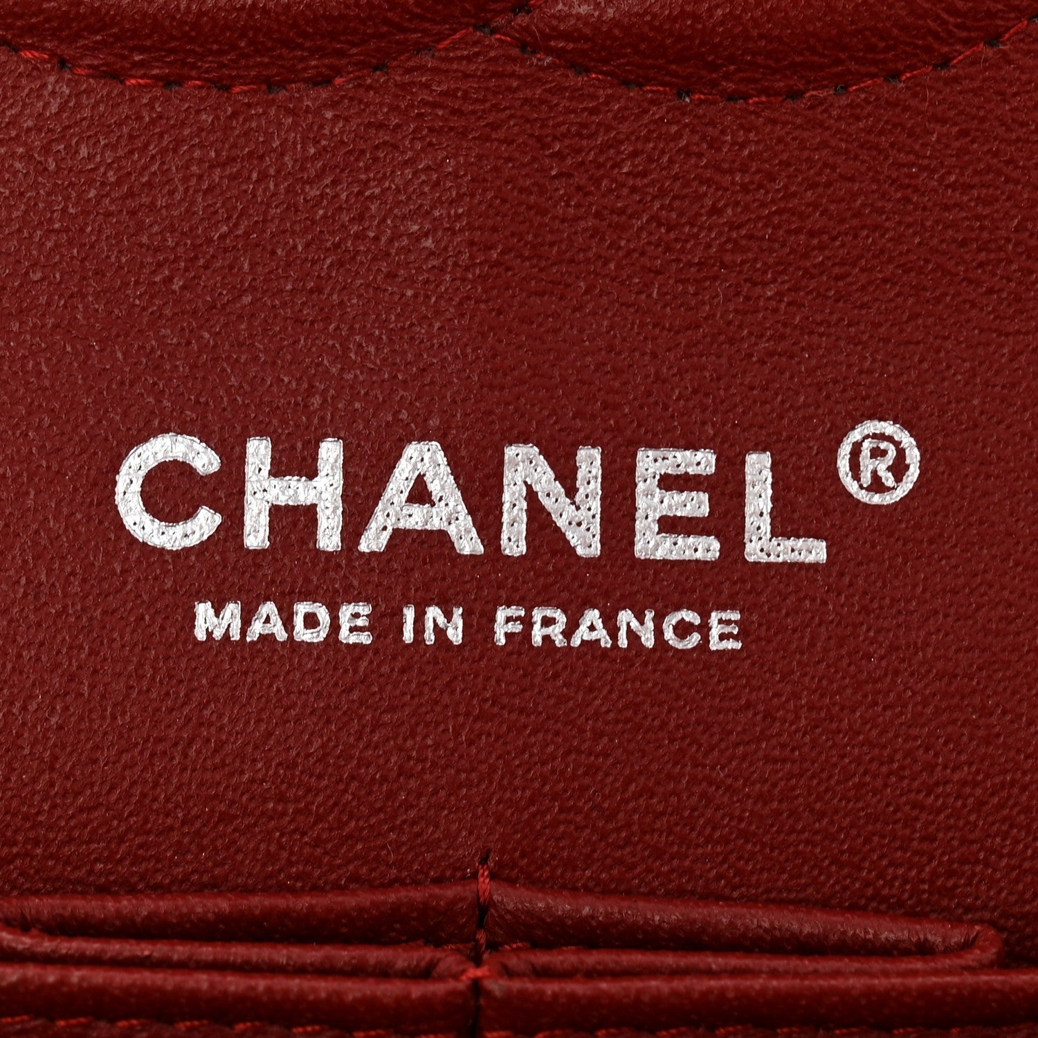 Caviar Quilted Medium Double Flap Burgundy