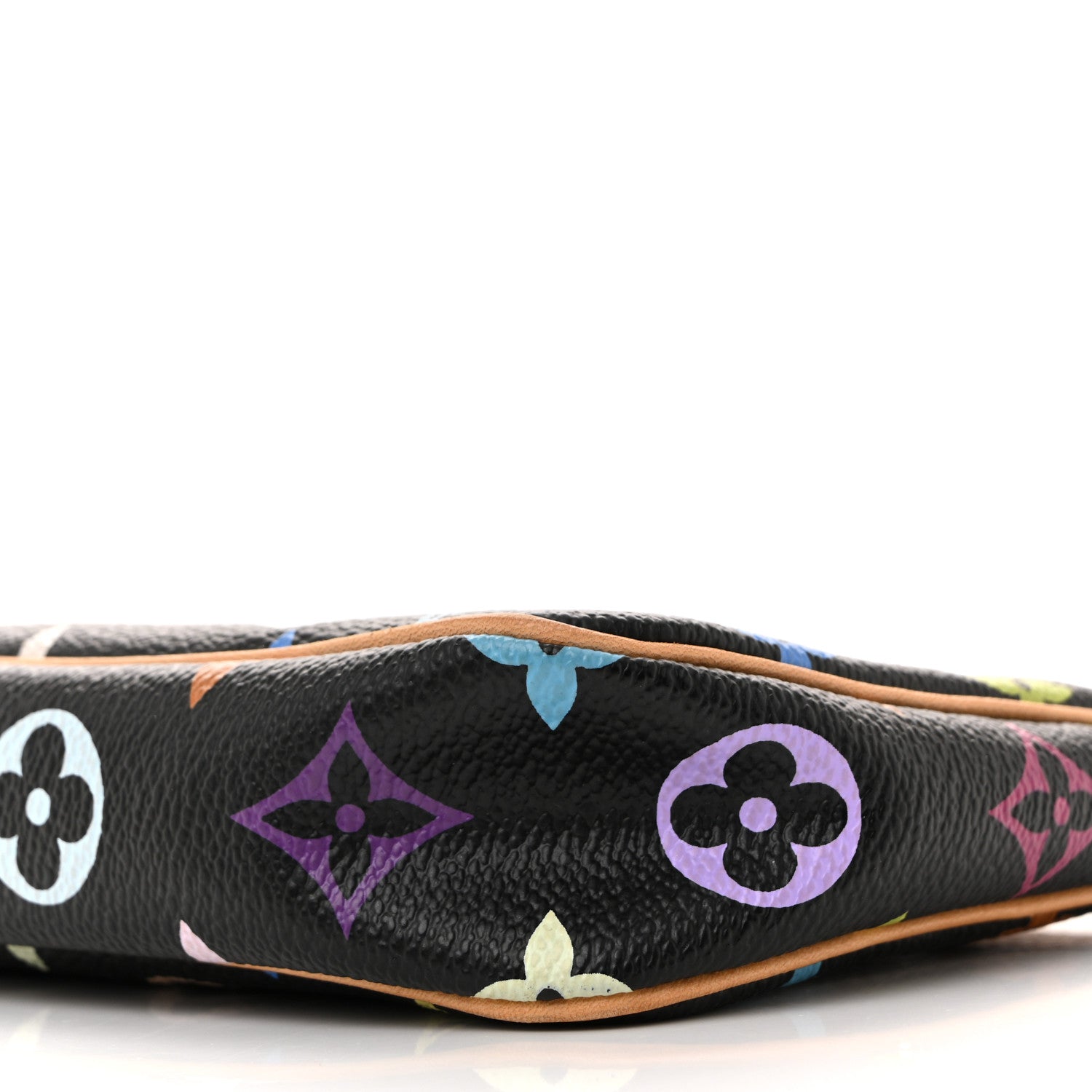 Monogram Multicolor Pochette Accessories Black