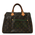 Monogram Perforated Speedy 30 Green