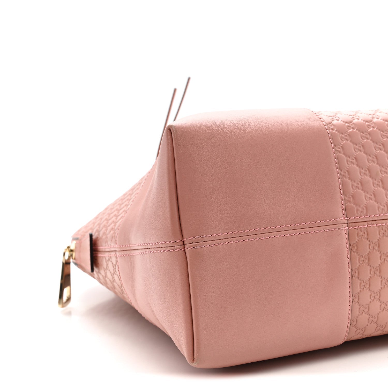 Soft Microguccissima Medium Bree Shoulder Bag Soft Pink