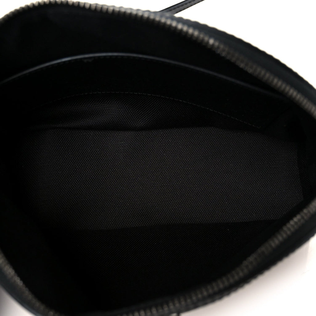 Denim Cuoio Harness GG Monogram Small Ophidia Dome Shoulder Bag Black Medium Grey