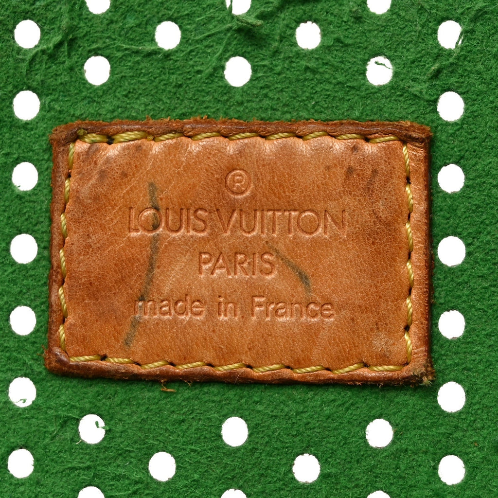 Monogram Perforated Speedy 30 Green