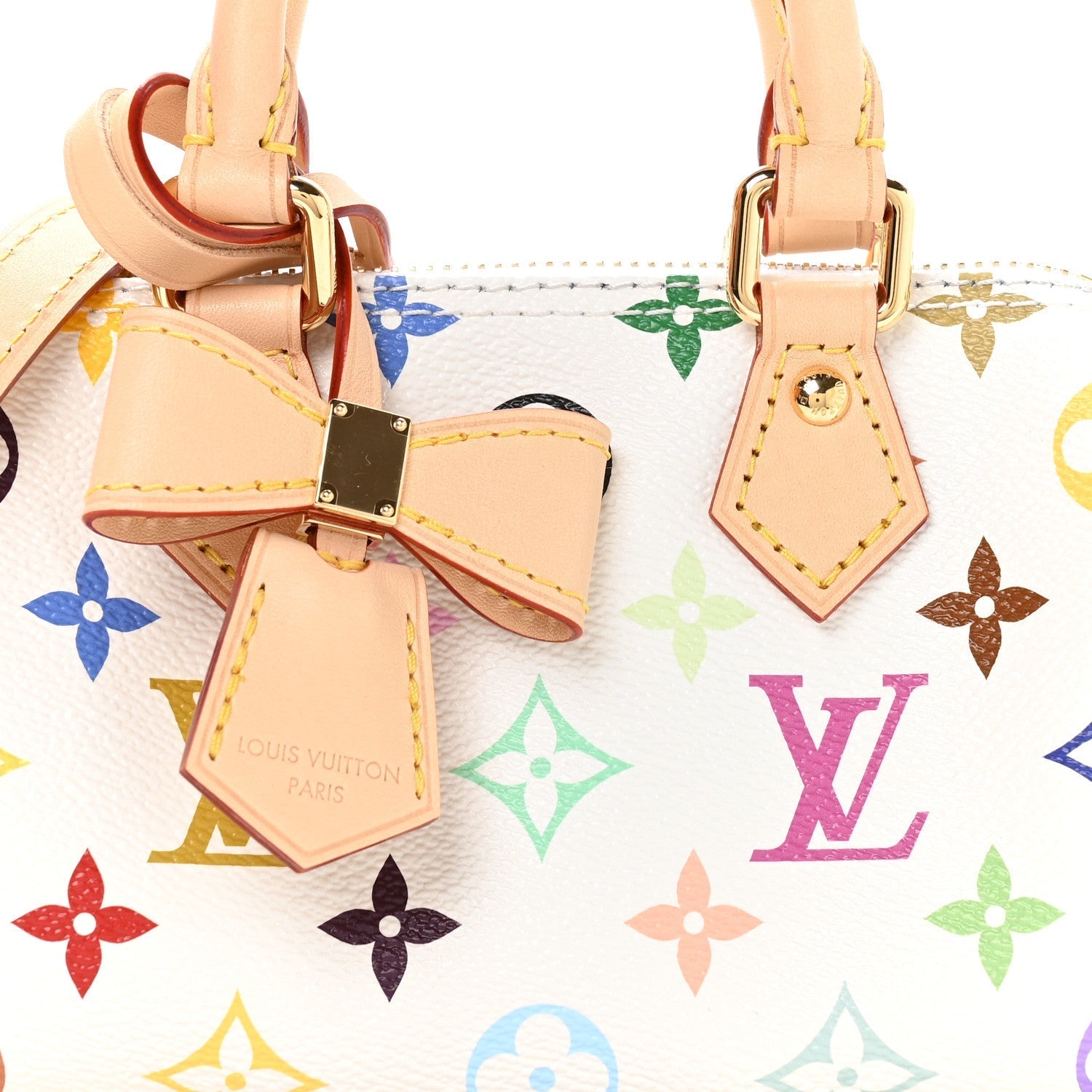 LV X TM Monogram Multicolor Nano Speedy White