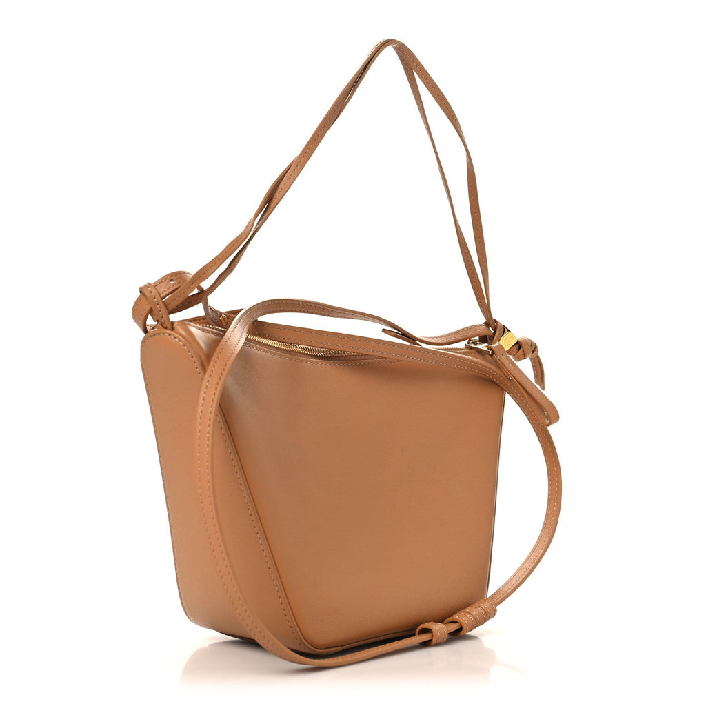 Calfskin Mini Hammock Hobo Tan