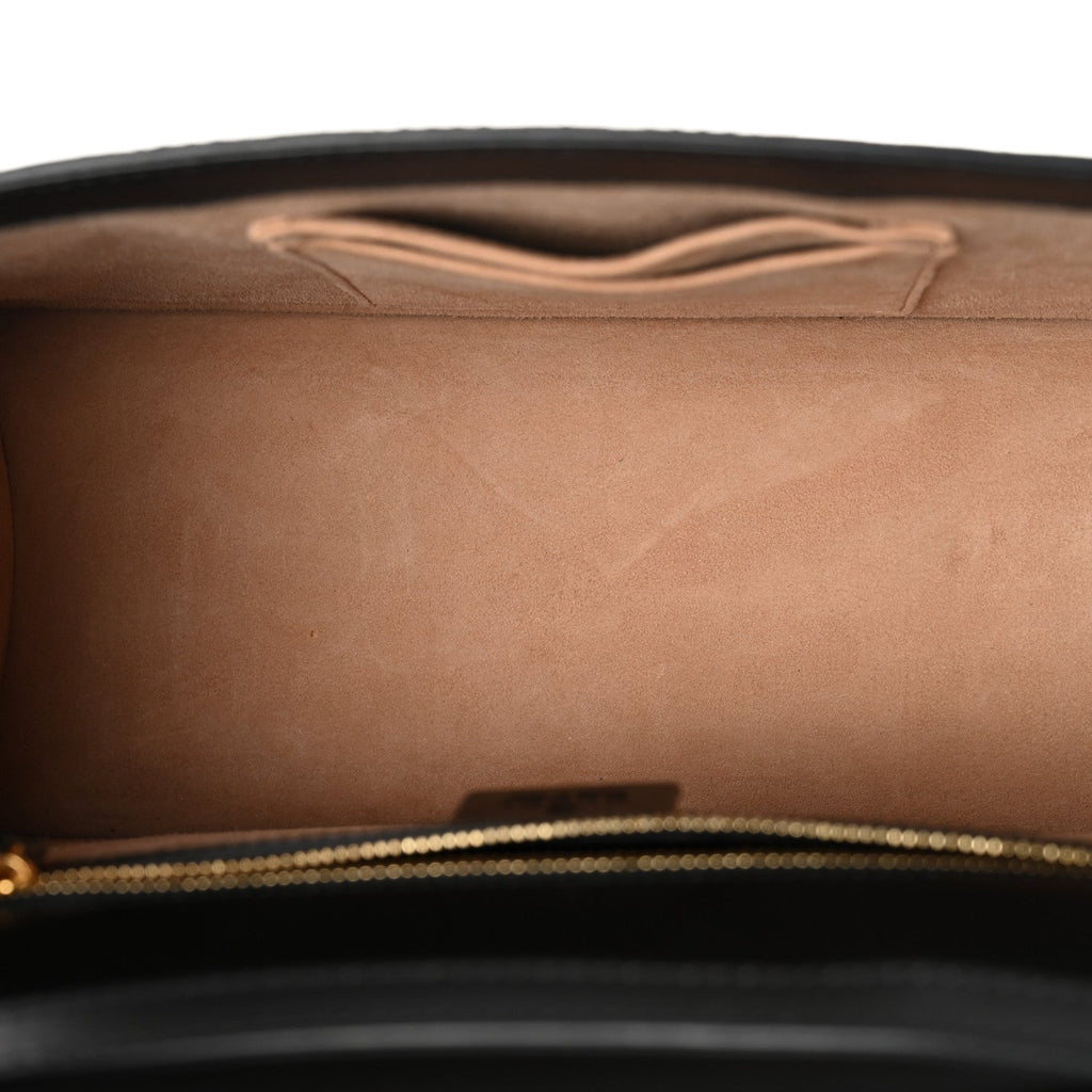 Guccissima Signature Medium Sylvie Top Handle Bag Black