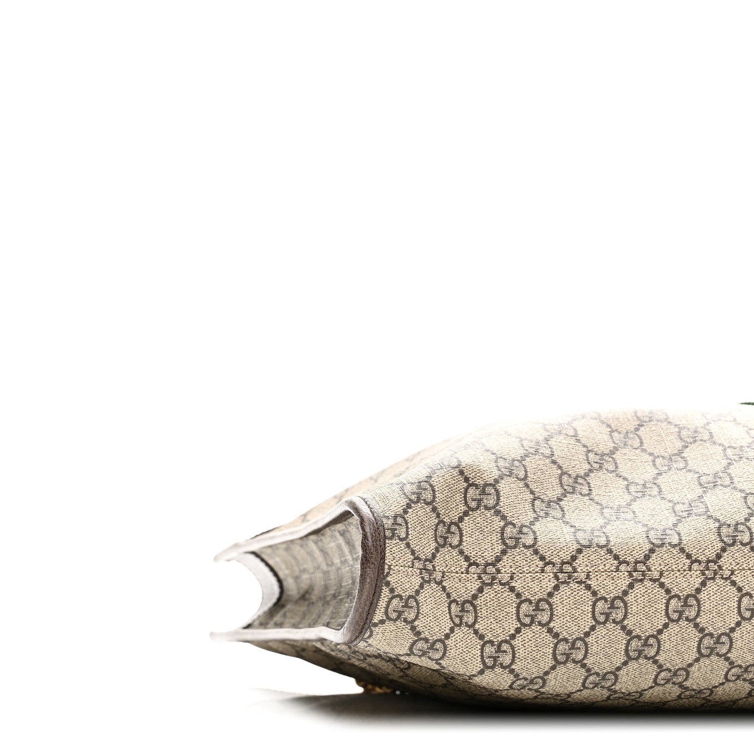 GG Supreme Monogram Large Rajah Chain Tote Beige New Acero