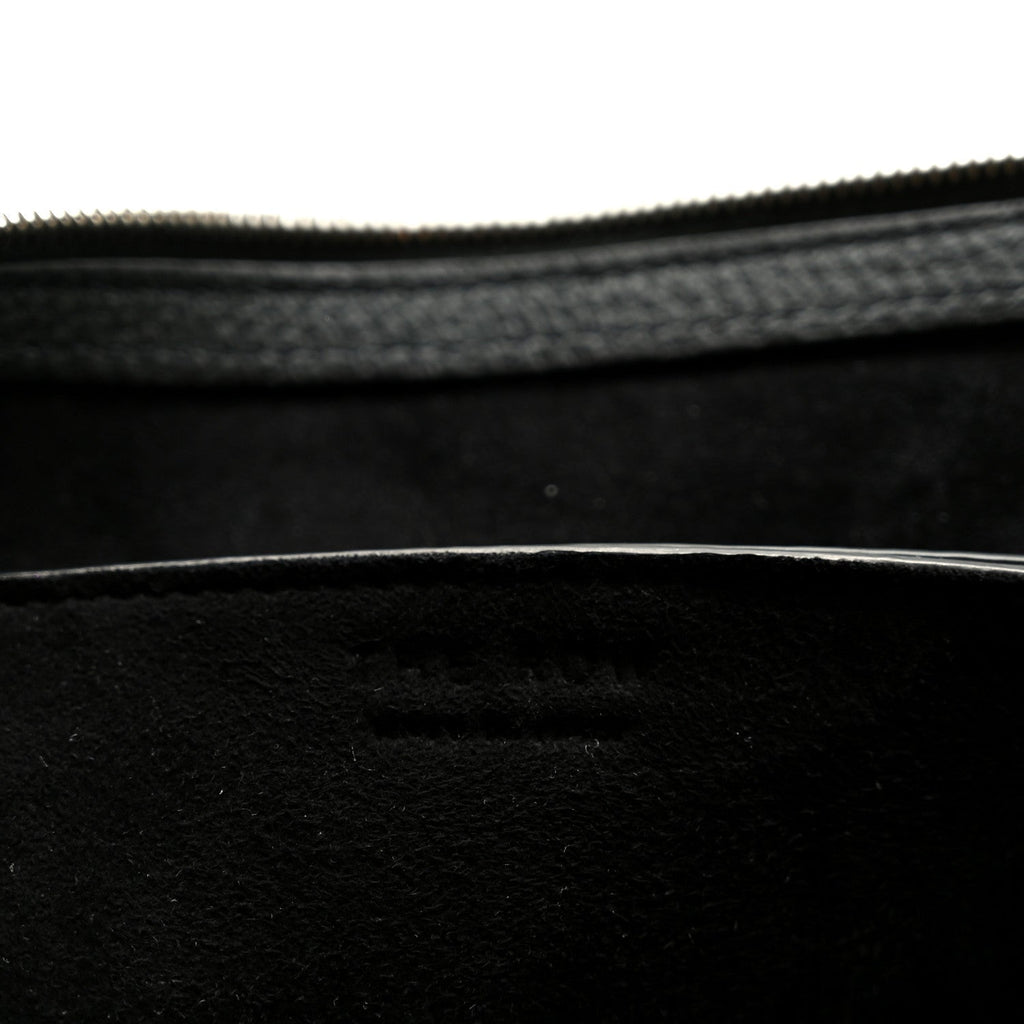 Grained Calfskin Nu Twin Bag Dark Pine