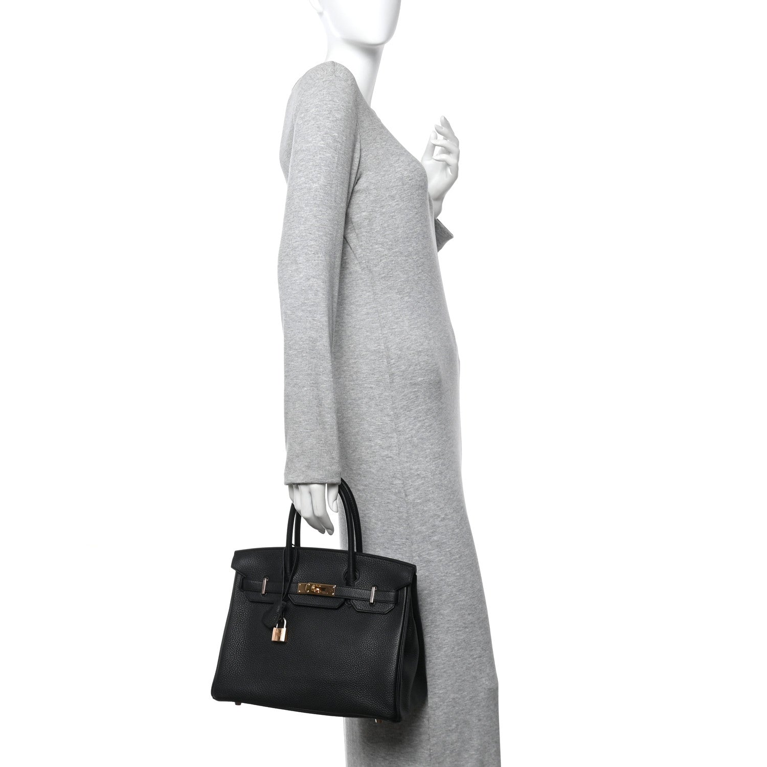 Togo Birkin 30 Black